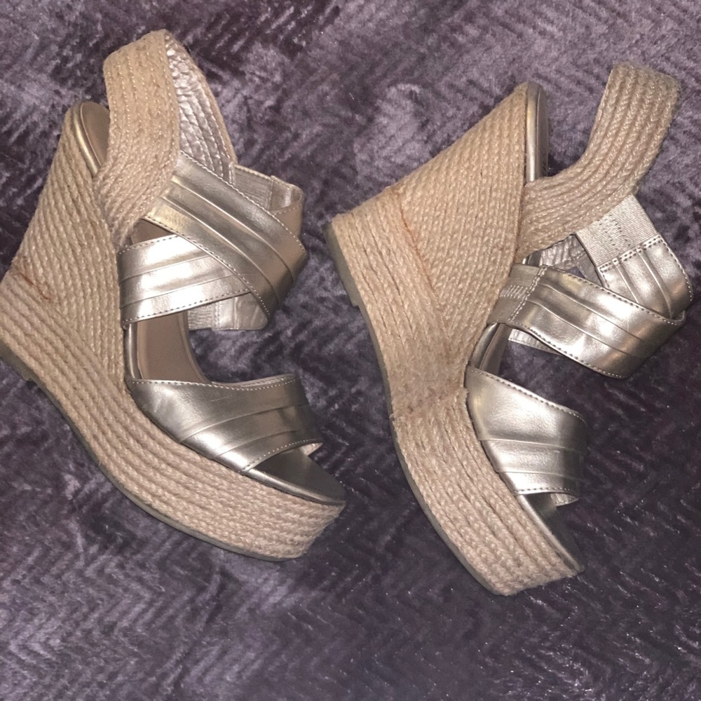 Gold Platform Shoes